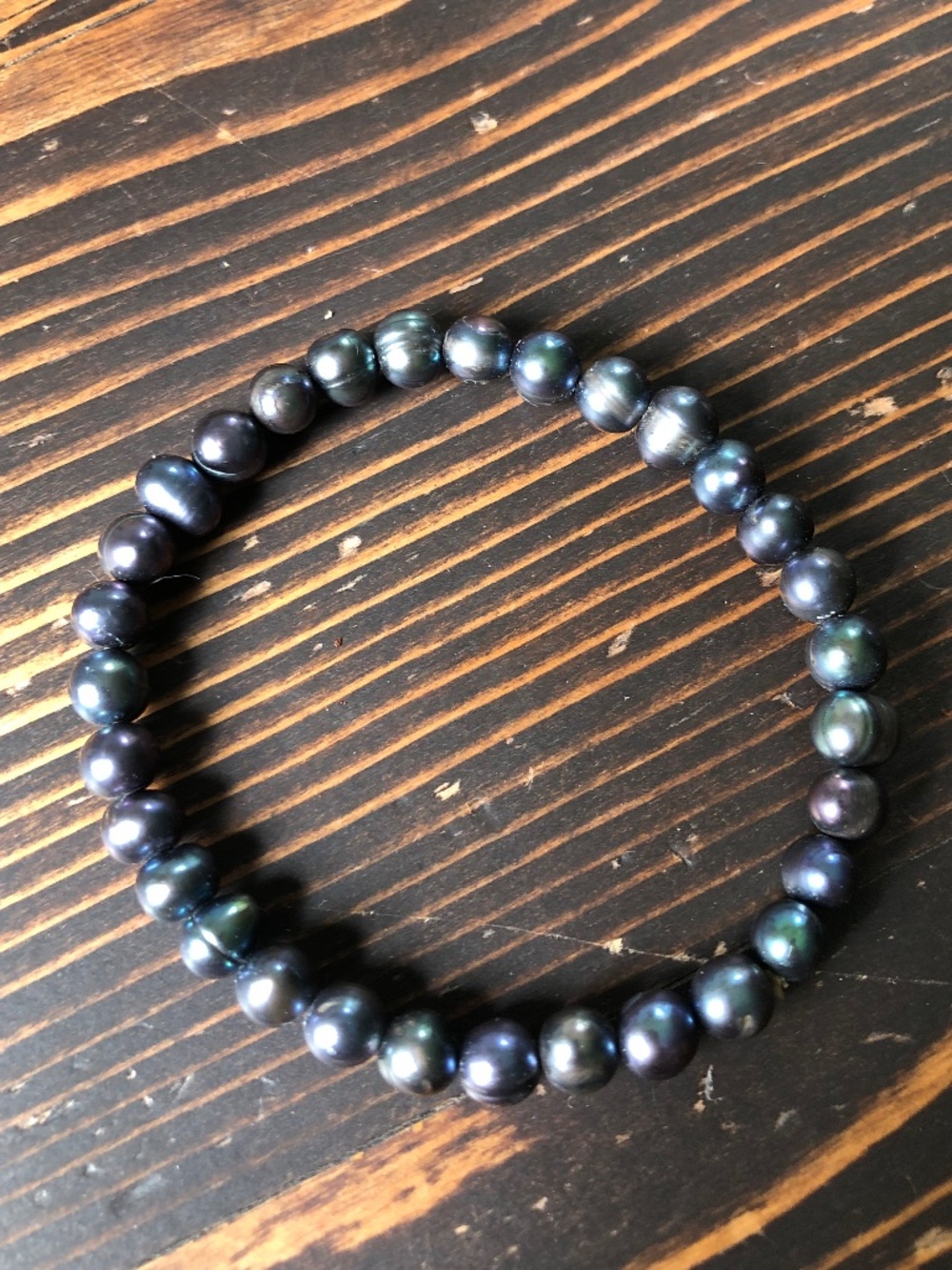 Tahitian Pearl Bracelet Stretchy Band